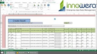 AS01  Create Asset Master Record From Excel [upl. by Alrrats]