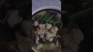 Sinabawang gulay with pork youtubeshort cooking [upl. by Brill]