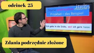 Niemiecki w parę minut 25  zdania podrzędnie złożone  gerlicpl [upl. by Nirihs]