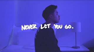 Keenan Te  Never Let You Go Lyric Video [upl. by Einafets]