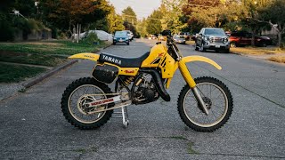 1984 YZ125 for sale [upl. by Corabella]