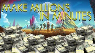 The Fastest Way to Making Millions of Units No Mans Sky [upl. by Hatti920]