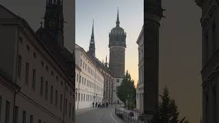 “The Castle Church” Wittenberg Germany shorts wittenberg germany martinluther reformation [upl. by Glenden]