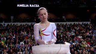 Amelia Racea  Uneven Bars  2009 Tyson American Cup  NBC [upl. by Lipman206]