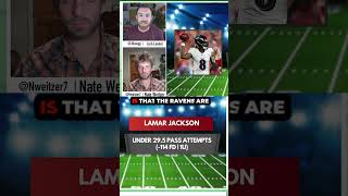 Lamar Jackson Player Props  NFL Week 2 Best Bets Raiders vs Ravens [upl. by Genet50]