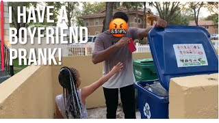 I HAVE A BOYFRIEND PRANK  ON MY DAD [upl. by Dyrraj]