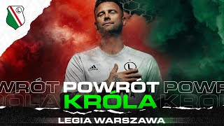 WITAJ KRÓLU  ARTUR BORUC W LEGII WARSZAWA [upl. by Ahseela]