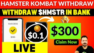 HAMSTER KOMBAT WITHDRAWAL ARE OPENED 💲💥 HAMSTER KOMBAT NEW UPDATES 🚀 HAMSTER KOMBAT PRICE PREDICT [upl. by Duaner]