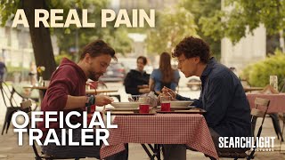 A REAL PAIN  Official Trailer  Searchlight Pictures [upl. by Luisa]