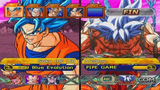 Goku Super Saiyan Blue Evolution SS2SS3SS4 VS Random 4vs4 DBZ BT3 [upl. by Kwang]