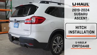 20192024 Subaru Ascent  UHaul Trailer Hitch Installation  CMF13448 [upl. by Estelle]