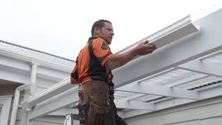 How to Install Guttering  Mitre 10 Easy As DIY [upl. by Michon]