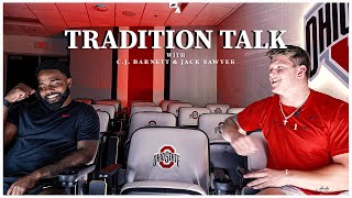 2023 Ohio State Football Tradition Talk CJ Barnett x Jack Sawyer [upl. by Lorene]