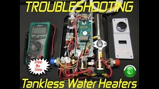 Troubleshooting Tankless Water Heaters In MINUTES  Step By Step [upl. by Atnim]