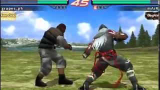 PPSSPP Tekken 6 Online Via Hamachi [upl. by Anertak]