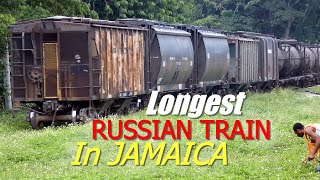 RUSSIA has the longest bauxite and alumina train in JAMAICA [upl. by Kciredorb]