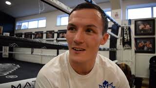 I THINK I DO HAVE THE POWER TO STOP FRAMPTON  JOSH WARRINGTON CONFIDENT AHEAD OF FRAMPTON CLASH [upl. by Ainek]