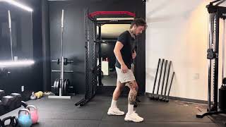 How to Reverse Lunge w Proprioceptive Cuing [upl. by Ocirnor]