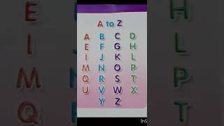 Learn baby kids English phonics words Atoo z children [upl. by Loretta]