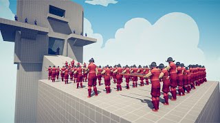 100x MUSKETEER ATTACK THE TOWER Totally Accurate Battle Simulator  TABS [upl. by Handel477]