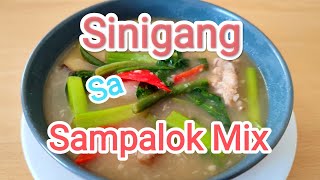 Sinigang na Baboy my Version  Filipino wife Cooking Sinigang British husband try [upl. by Jaala568]