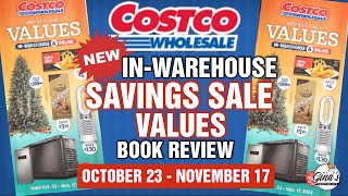 🛒COSTCO NEW INWAREHOUSE SAVINGS VALUES BOOK REVIEW for NOVEMBER 2024 LETS CHECK IT OUT✨️ [upl. by Muscolo]