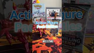 Action Figure Pack Battle Episode 4  Animorphs Visser 3 vs Chilling Reign Booster Pack pokemon [upl. by Solley]