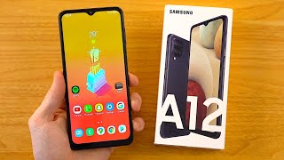 Samsung Galaxy A12 Unboxing amp First Impressions [upl. by Crosby]