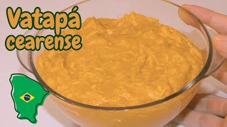 RECEITA TRADICIONAL DE VATAPÁ CEARENSE  COOKFLIX [upl. by Nohsav515]