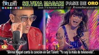 🥇 Silvina Magari Pesadilla en El Paraíso 2  Got Talent España 2021 🎤 Yo soy la mala de telenovela 🔊 [upl. by Svetlana193]