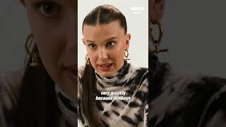 🫏🐶 Millie Bobby Brown Explains the Rivalry Between Donkeys and Dogs [upl. by Manson]