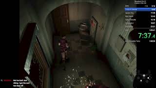 Resident Evil 2 Claire A Kill All Speedrun 10901 [upl. by Leihcim]