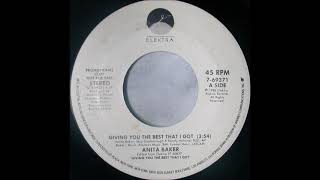 Anita Baker – Giving You The Best That I Got Promo 45 [upl. by Villada]