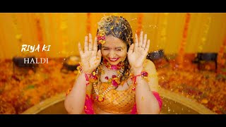 Best haldi cinematic video 2023 [upl. by Kristo]