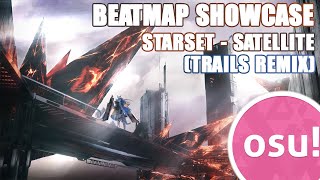 osu  Starset  Satellite TRAILS Remix  Beatmap Showcase [upl. by Trimmer]