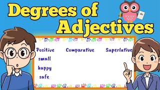 Degrees of Adjectives with Activities [upl. by Woodring]