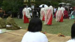 2011415「巫女舞」熊野本宮大社例大祭より。 [upl. by Nazario]