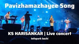 Pavizhamazhaye Song  KS HARISANKAR  Live Concert [upl. by Eisnil]