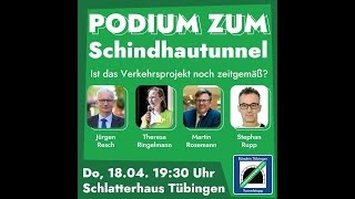 Podiumsdiskussion Schindhaubasistunnel 18042024 [upl. by Niowtna]