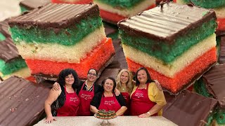 RAINBOW COOKIES are the Secret to Making Classic Italian Treats [upl. by Eninnaj]