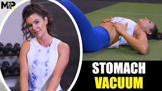 How To Do A Stomach Vacuum  Train Your Transverse Abdominis [upl. by Leesa576]