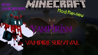 Minecraft Vampire Survival Episode 1 Hunt to become a Vampire [upl. by Nowtna639]