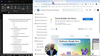 Convierte un cuestionario de Word a Google Forms sin teclear preguntas ni respuestas [upl. by Dnalon225]