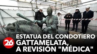 La estatua del condotiero Gattamelata de Donatello a revisión quotmédicaquot [upl. by Assillam]