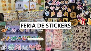 LA FERIA DE STICKERS MAS GRANDE DE ARGENTINA RECORREMOS STICKER FEST [upl. by Loos]