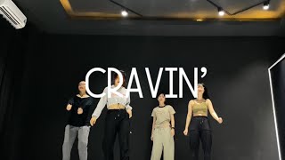 CRAVIN  DanilLeigh GEazy  Choreo by Cheshir Ha  Dance cover by Triangle Dance Class [upl. by Luapnoj]