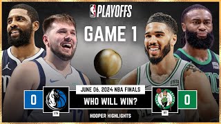 Boston Celtics vs Dallas Mavericks Full Game 1 Highlights  Jun 6  2024 NBA Finals [upl. by Ahsiemac]