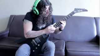 Megadeth influenced guitar solo Marty Friedman  Charlie Parra [upl. by Madel]