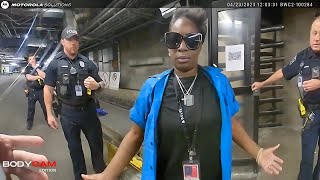 Racist Airport Employee Fired Over Outrageous Behavior [upl. by Zennas]