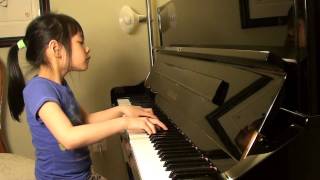 Chopin Fantasie Impromptu Op66 Melody played at 7 years old [upl. by Genet861]